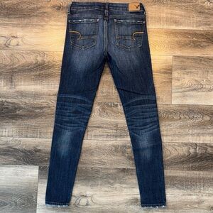 American Eagle Outfitters Dark Blue Jeggings, size 4